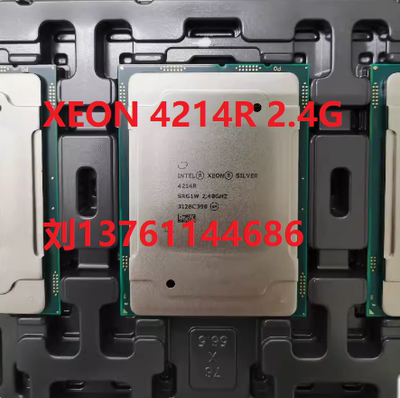 金牌GOLD 4214R INTEL至强 Xeon cpu 12核心24线程2.4GHZ 一年