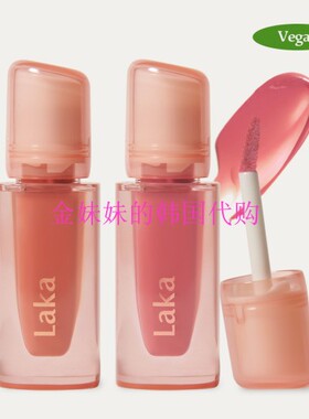 韩国代购Laka Jelly nude glossz啫喱果冻水润保湿唇彩唇釉22新