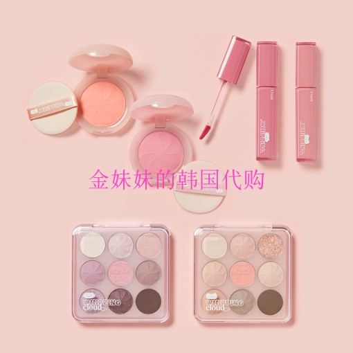 Etude玩偶眼影盘腮红唇彩