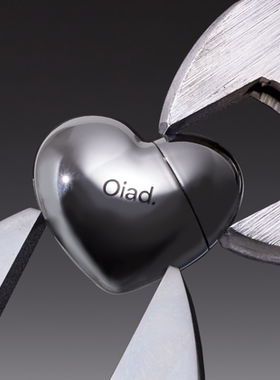 韩国代购 Oiad Mousse cheek on Silveric heart 银爱心腮红24新