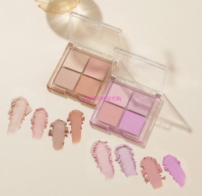 Beaube冷暖四色腮红盘