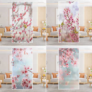 创意唯美磨砂免胶静电窗户贴纸卧室卫生间防窥透光不透明玻璃膜