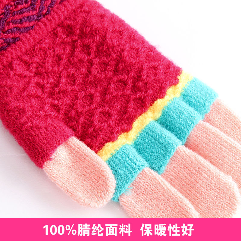 Gants pour fille HELLO KITTY en acrylique - Ref 2150441 Image 5