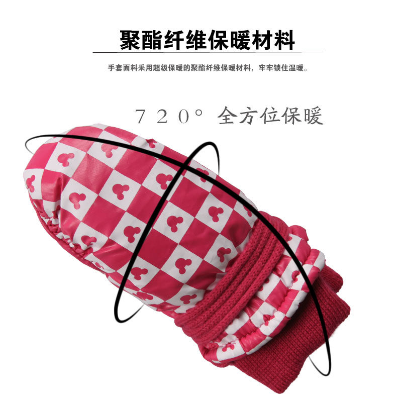 Gants pour enfants DISNEY en velours - Ref 2146823 Image 4