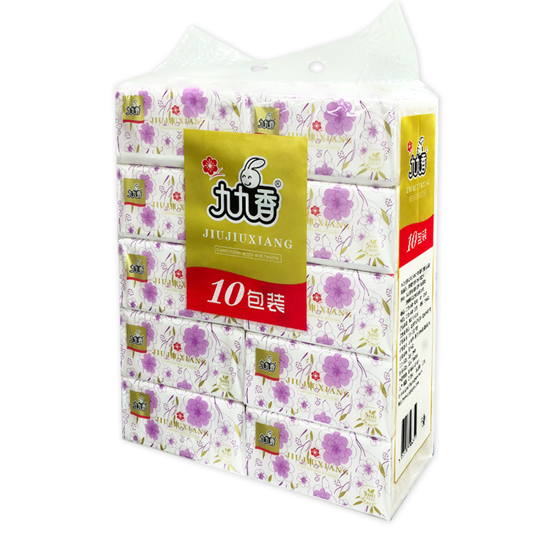 九九香梅花300张抽纸10包