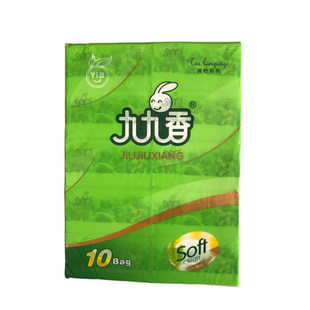 九九香清怡卫生纸面巾纸孕妇婴儿392张10包不伤肤柔软优质推荐...