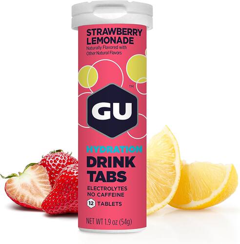 GU Hydration Tablets 电解质泡腾片 跑步 骑行 徒步用 2条包邮