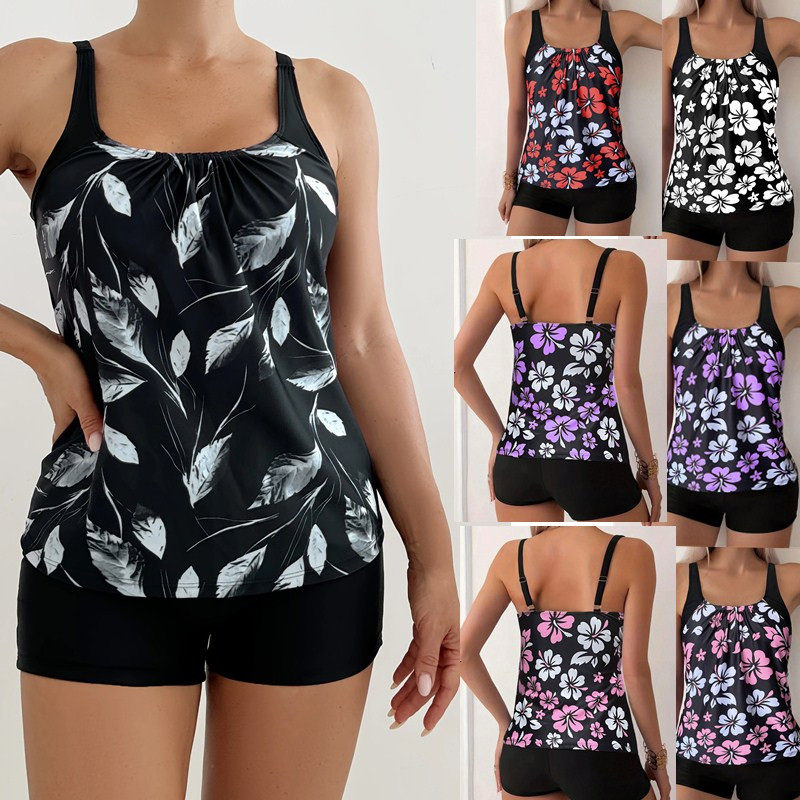 特价厂家欧美外贸跨境泳衣女性感时尚印花分体平角裤坦基尼运动款,运动/瑜伽/健身/球迷用品,分体泳衣,淘宝优惠券,粉丝福利购,淘宝优惠卷