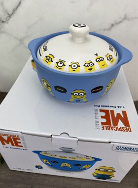 1-3人份砂锅小黄人砂锅煲汤煲粥小砂锅辅食锅