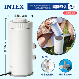 原装正品INTEX过滤泵净水器循环滤水泵超大家庭水池通用28604