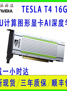 英伟达NVIDIA TESLA T4 16G 专业计算显卡 深度学习运算加速 现货
