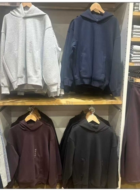日系男女装宽松连帽套头卫衣长袖运动衫秋款471808/479945/479853