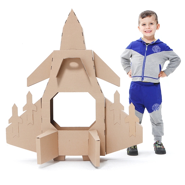 纸箱模型飞机玩具军事