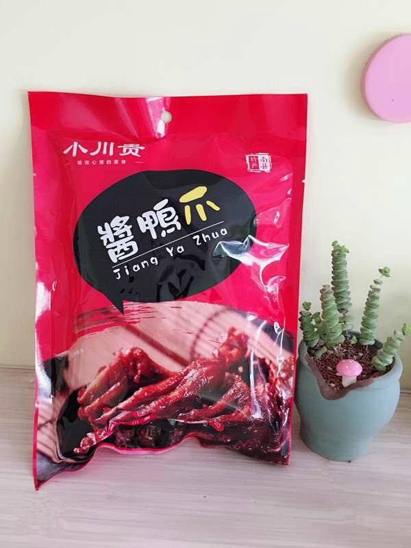 湖南特产 南县特产 小川贵酱鸭爪翅 休闲零食 全场满98元包邮