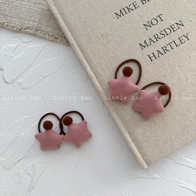 Little Ran 儿童可爱皮筋五角星发绳女童不伤发头饰双马尾头绳,童装/婴儿装/亲子装,发饰,淘宝优惠券,粉丝福利购,淘宝优惠卷