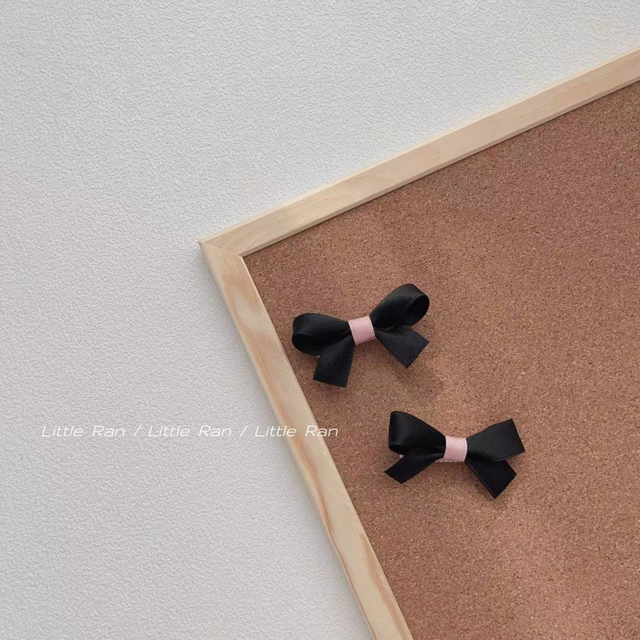 LittleRan韩版蝴蝶结发夹