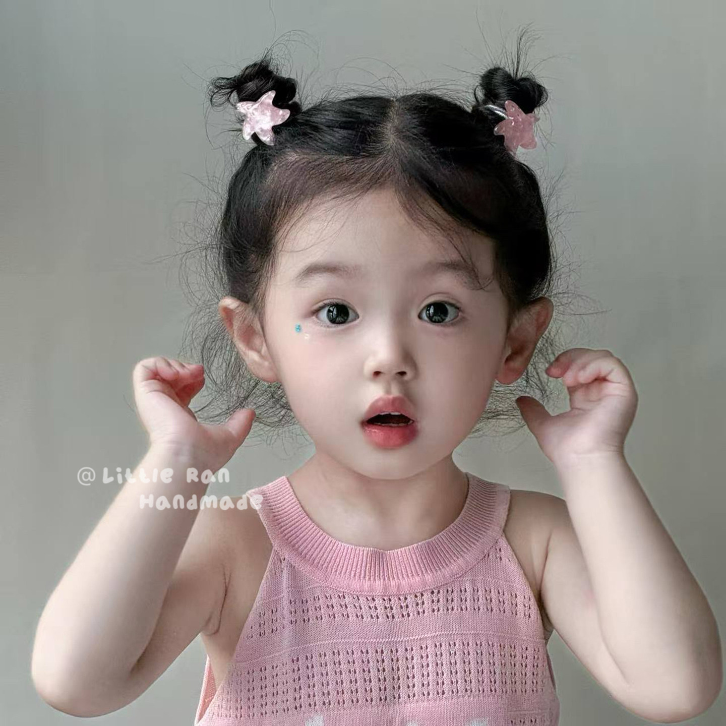 Little Ran儿童海星发圈韩版星星高弹不伤发皮筋女童甜美可爱头饰,童装/婴儿装/亲子装,发饰,淘宝优惠券,粉丝福利购,淘宝优惠卷