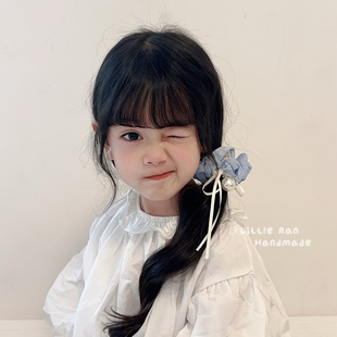 Little 简约珍珠发圈女童甜美可爱宝宝头饰 Ran儿童发饰韩版