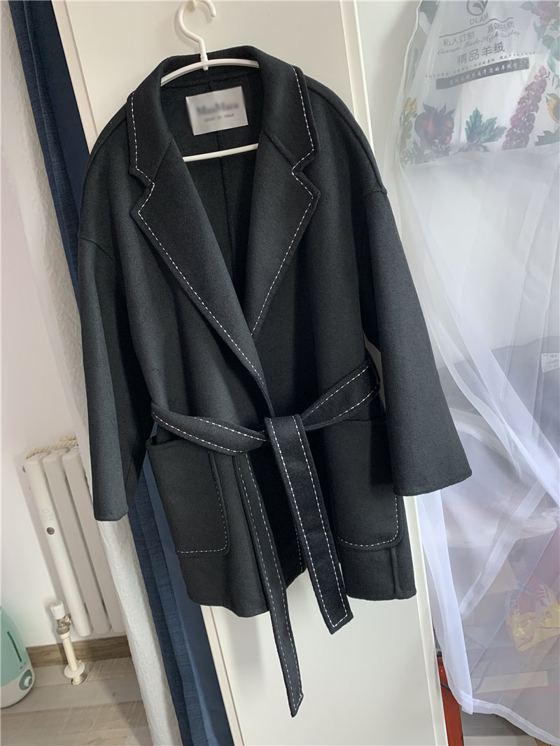 意大利手缝高端经典羊毛大衣