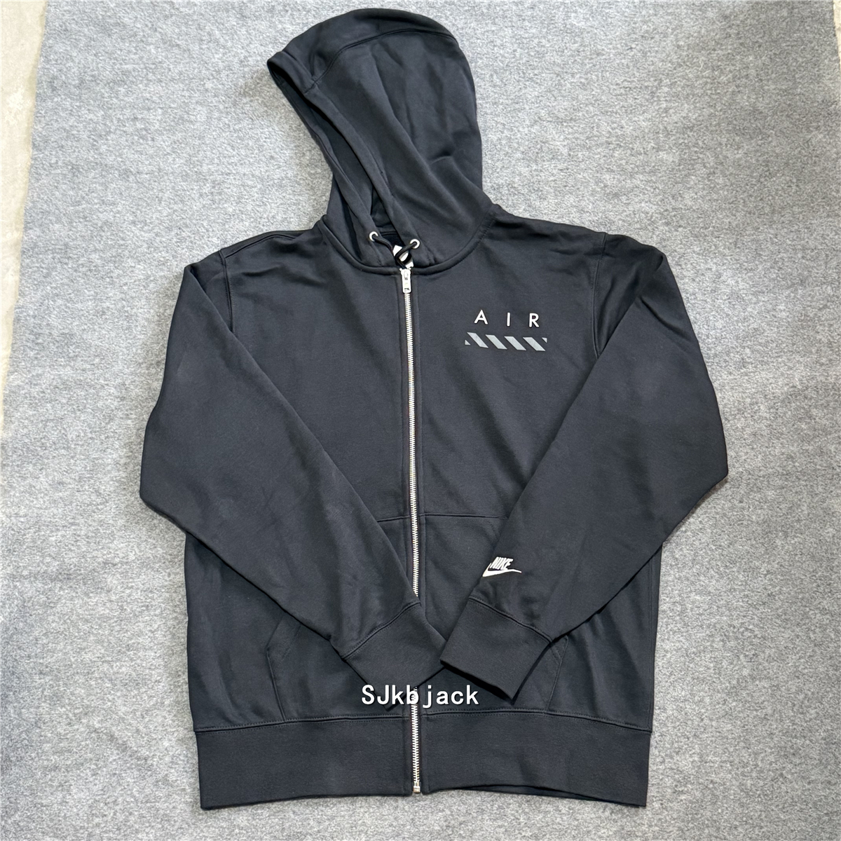 耐克男款运动休闲透气针织夹克