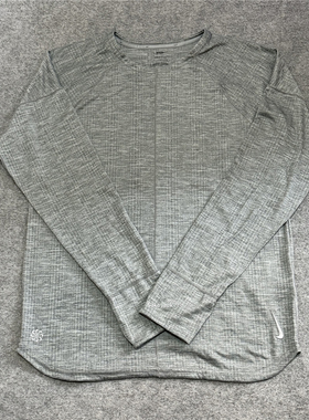 Nike YOGA耐克男跑步运动训练瑜伽速干透气针织长袖T恤FB7776-065