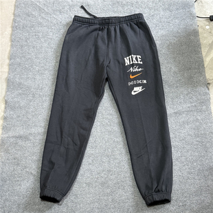 010 FN2644 Nike CLUB耐克针织休闲运动logo印花加绒保暖束脚长裤