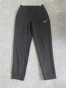 NIKE耐克男春秋经典 束脚运动休闲收口长裤 CZ2855 010 针织纯棉薄款