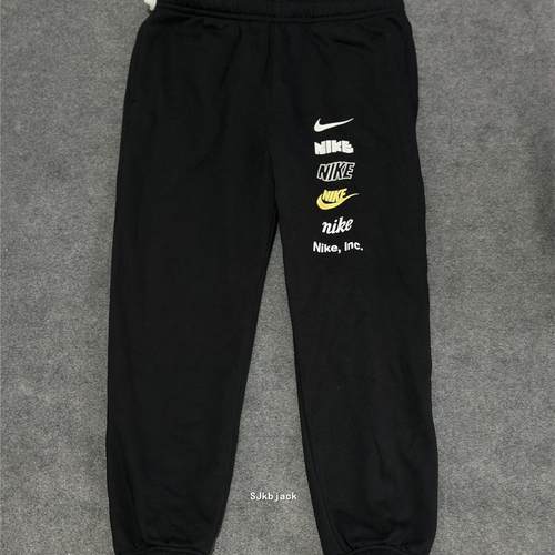 男子加绒保暖针织休闲运动长裤