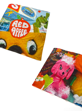 官方正品KAGA 多用途百搭造型艺术趣味街头印花头巾方巾unisex