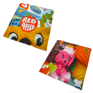 官方正品KAGA 多用途百搭造型艺术趣味街头印花头巾方巾unisex