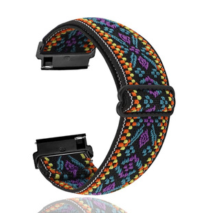 适用佳明vivoactive music move3表带Garmin Fenix 6/pro尼龙带