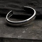 主师原创南宋陈容画龙鼻祖手工雕刻传统云龙内雕简约纯银手镯