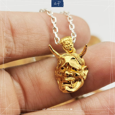 纯手工制作吊坠主师镀金情侣