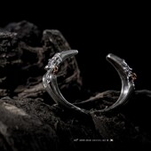 主师原创2023力作纯银新版 黑白无常手镯挖掘民族之魂 轻版