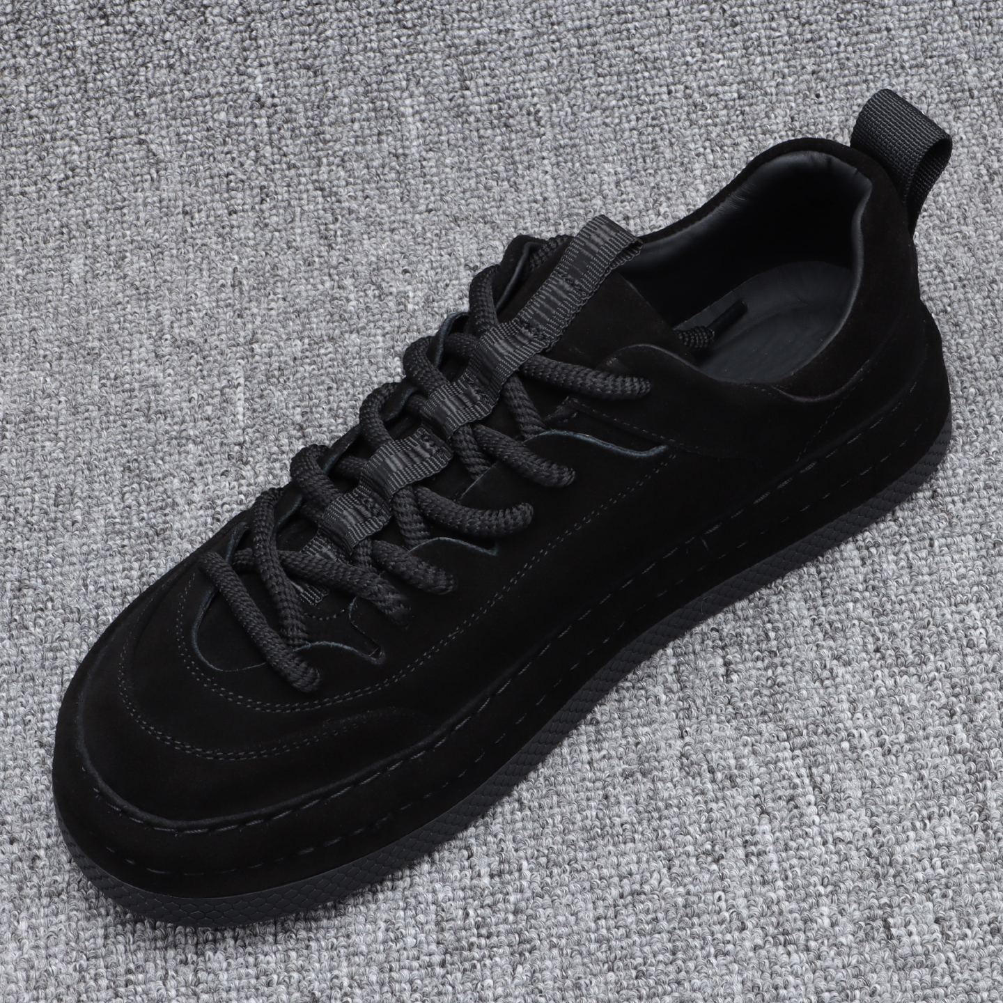 潮牌男士系带厚底休闲板鞋