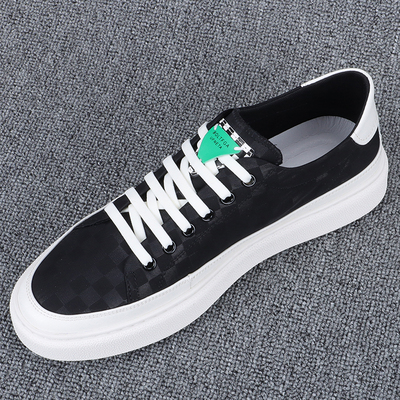 透气帆布鞋潮流百搭拼接休闲鞋