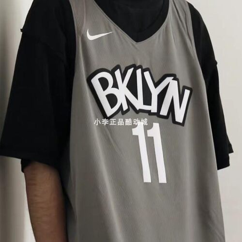 NikeNBA篮网队欧文11号宣告球衣