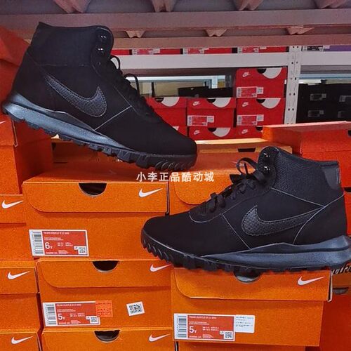 休闲鞋nike保暖运动耐磨系带男子