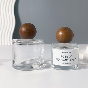 高档香水分装瓶50ml便携式玻璃喷雾瓶100ml大容量按压高级空瓶子