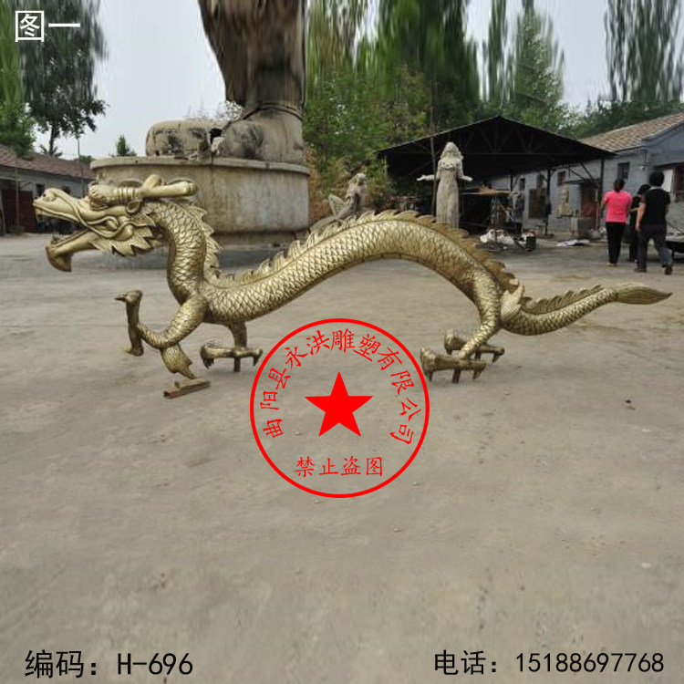 不锈钢铸铜雕塑 仿真仿铜龙 马 鹿 大型园林广场动物雕塑装饰摆件