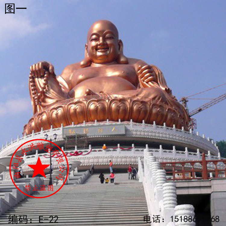 大理石玻璃钢佛像园林景观