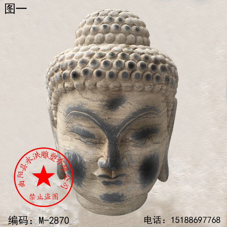 仿古雕刻做旧摆件佛像