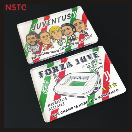 NSTC原创冰箱贴 尤文图斯足球迷文创周边用品安联球场布冯皮耶罗