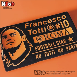 罗马托蒂迪巴拉T恤短袖足球衣服穆里尼奥德罗西21号10号Totti夏季