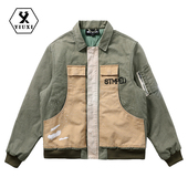 保暖冬季 珠帆牛仔鹅绒内胆外套休闲装 夹克A8 高级男装 宇犀原创新款