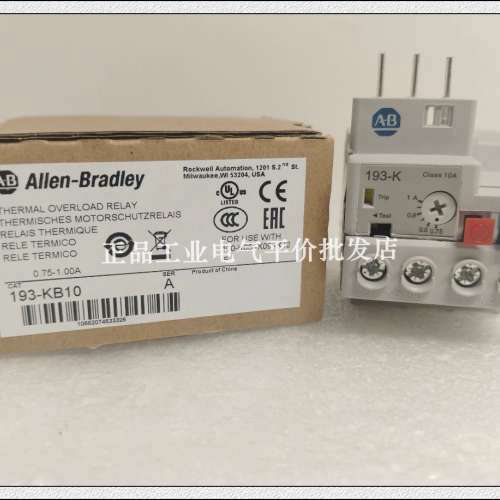 正品现货193-KB10/193-T1AB25/193-T1AA63/193-KB63热过载继电器