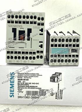 3RH1362-2BB40 DC24V进口德国西门子电梯专用接触器 现货正品全新