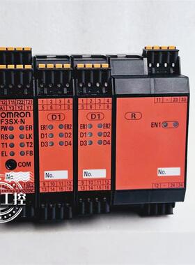 原装欧姆*安全继电器控制器F3SX-N-D1D1R 24VDC
