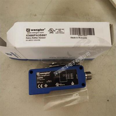 全新原装wenglor威格勒KN88PA3S897停产升级P1NK202光电传感器