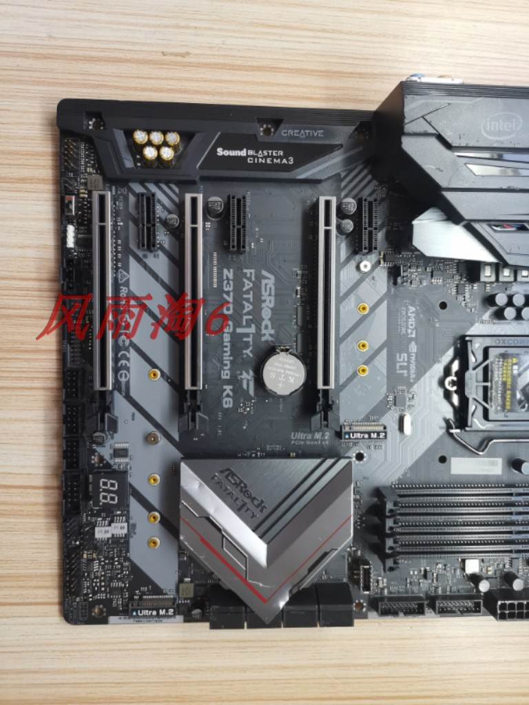 ASROCK华擎Z370 Gaming K6电竞玩家1151主板DDR4内存M2硬盘